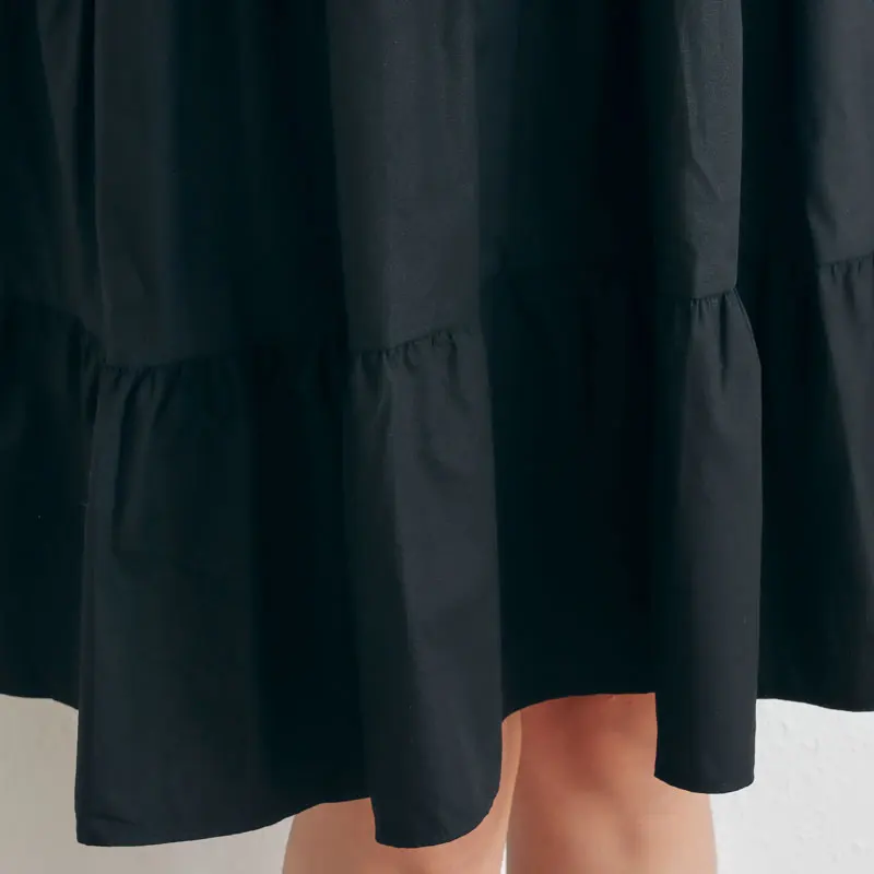 DIMANAF Plus Velikost Bluzo Ženske Poletje Solid Majica Lok 2021 Obleko Razrezana Moda Svoboden Priložnostne Dolgi Črni Stil Pomlad Bluzo