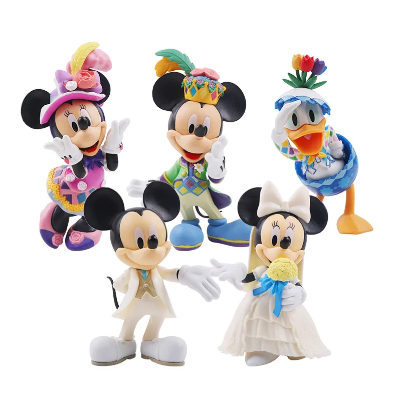 Disney Akcijska Figura, Zamrznjeno 2 COCO Moana Levji Kralj Igrača Zgodba 4 Princesa Mickey Miške Minnie Winnie The Pooh Igrače Za Otroke