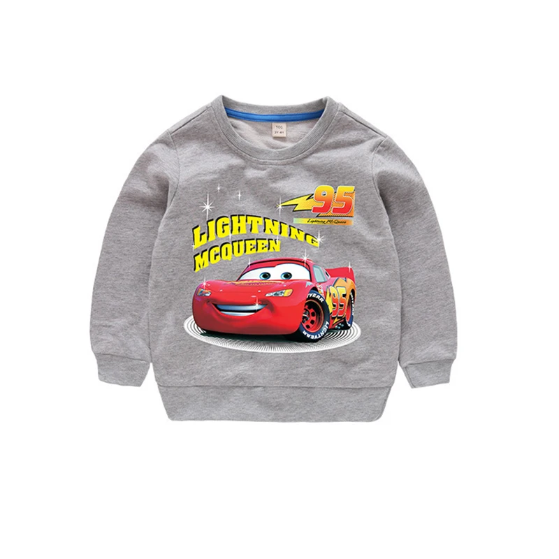 Disney Avtomobilov, Majica Bombaž Fant Majica Otrok Strela McQueen Majica