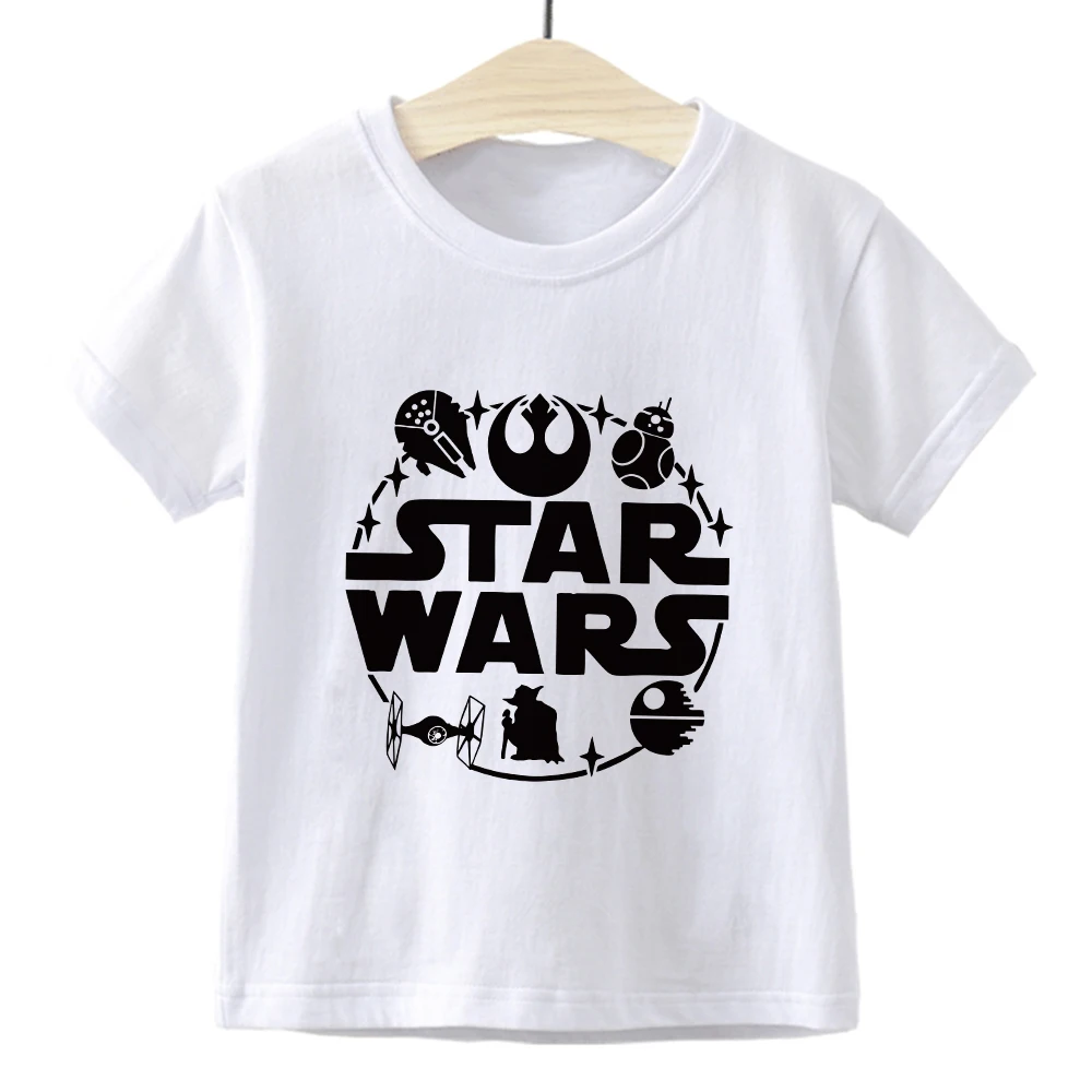 Disney blagovne znamke risanka baby yoda moda fant, ki je T-shirt dekle kratek rokav poletje udobno mehko top Star Wars grafični otroci oblačila