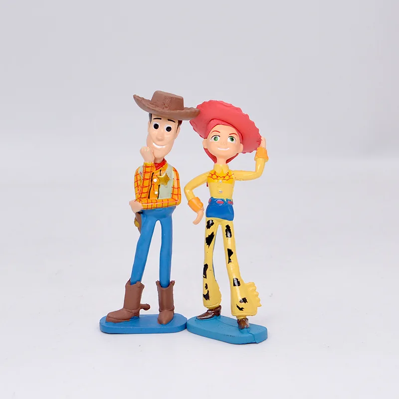 Disney Igrača Zgodba 4 igrače Pixar Woody Buzz Lightyear Forky Jessie Tujec igrača zgodba dekoracijo Modela Igrače Za Otroke Darilo