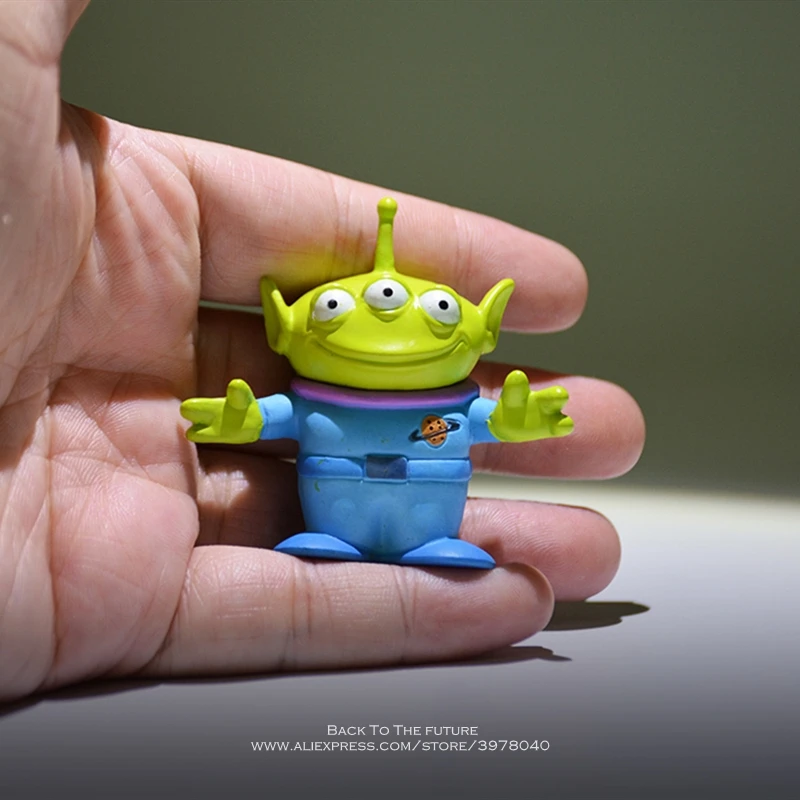 Disney Igrača Zgodba 4 Zeleno Tujcev 5 cm Dejanje Slika Anime Dekoracijo Zbirka Figur lutka mini Igrača model za darilo otrok