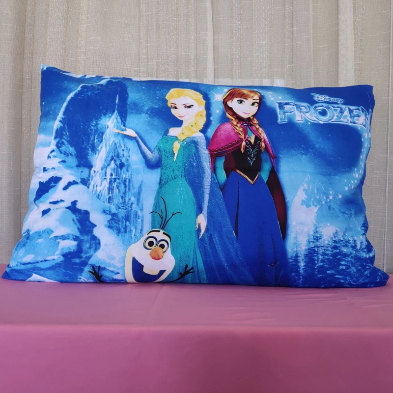 Disney modra Pillowcases shams 1pcs Cartoon Princeso Zamrznjene Elsa sneguljčica Sofija sneguljčica Nekaj Blazino Pokrov Okrasni darilo