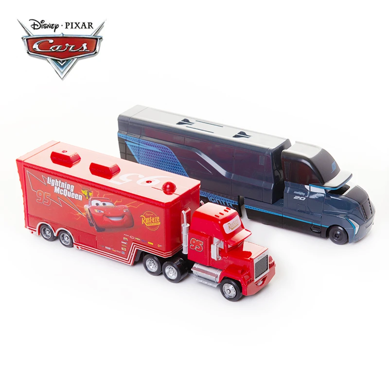Disney Pixar Cars 2 3 Igrače Jackson Storm Tovornjak Strela McQueen Cruz Ramirez Mack Stric 1:55 Diecast Model Avtomobila Igrača Otroci Darilo