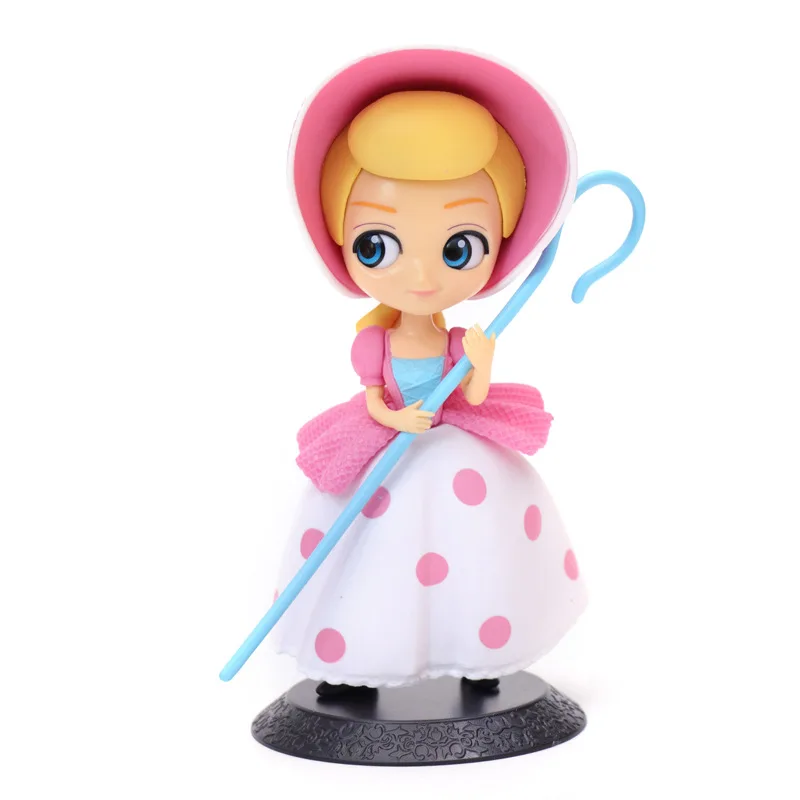 Disney princesa Q Posket Bo Peep Ana Aisha Arale Original Princesses številke, zamrznjeno, Igrače, Lutke PVC Številke igrače za otroke
