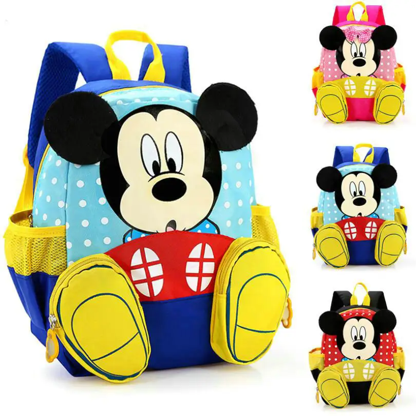 Disney Risanke Nahrbtnik Za Otroka Fantje Dekleta Minnie Mickey Mouse Otrok Lepo Šolsko Vrtec Šolsko Otroci Darilo