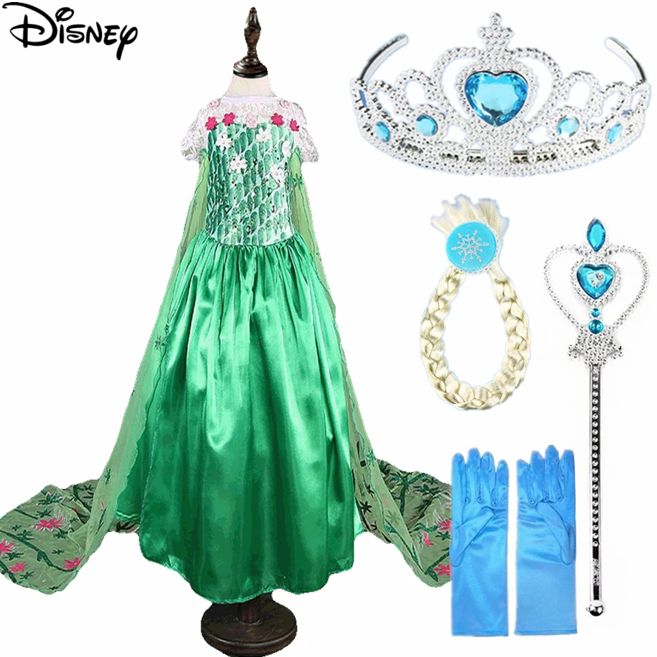 Disney Zamrznjene obleka anna elsa disfraz princesa sofija stranke obleke infantil vročina elza kostum vestido rapunzel jurk disfraces