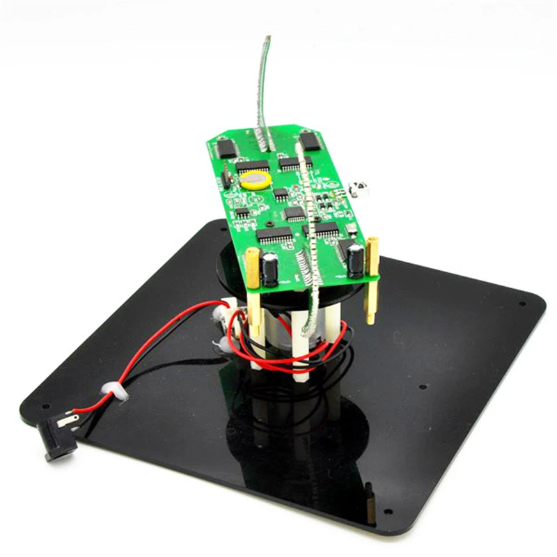 DIY Biaxial Sferične Obračanje Bliskavico LED Kit Ustvarjalne POV Spajkanje Komplet Usposabljanje Ustvarjalne diy Elektronski Prikaz Daljinski upravljalnik