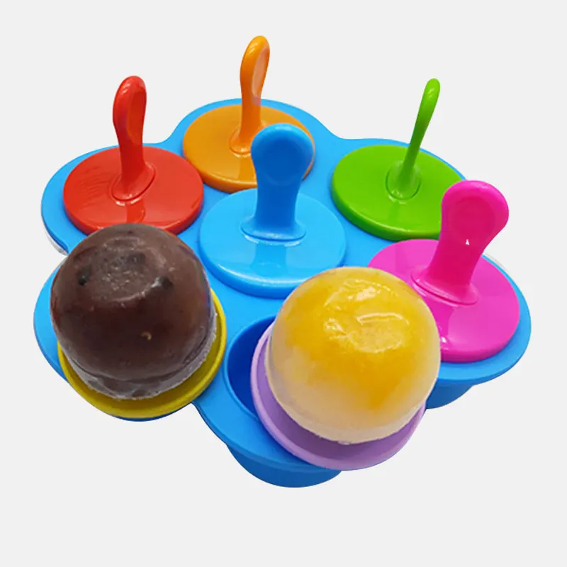 DIY Ice Cream Ice Pops Plesni Prenosni Hrana Razred Popsicle Plesni Žogo za Kavo Baby prehransko Dopolnilo Orodja Sadje Shake Dodatki