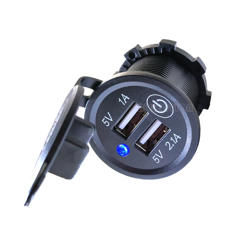 DIY Polnilnik USB 3.1 12V/24V, USB Vtičnica, Nepremočljiva Avto Polnilec z Stikalo za Avto RV ATV Čoln Morskih Motocikel Mobile