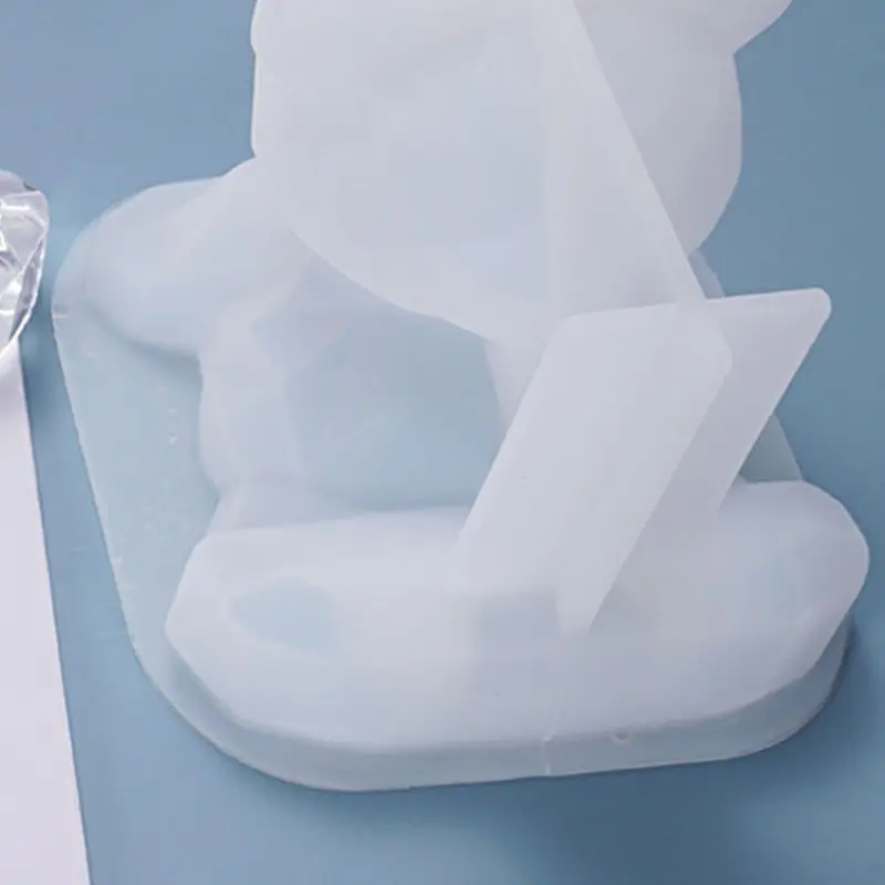 DIY Smolo Kristalno Epoksi Plesni Risanke 3D Imeti Držalo za Telefon Litje Silikonski Kalup A2UA