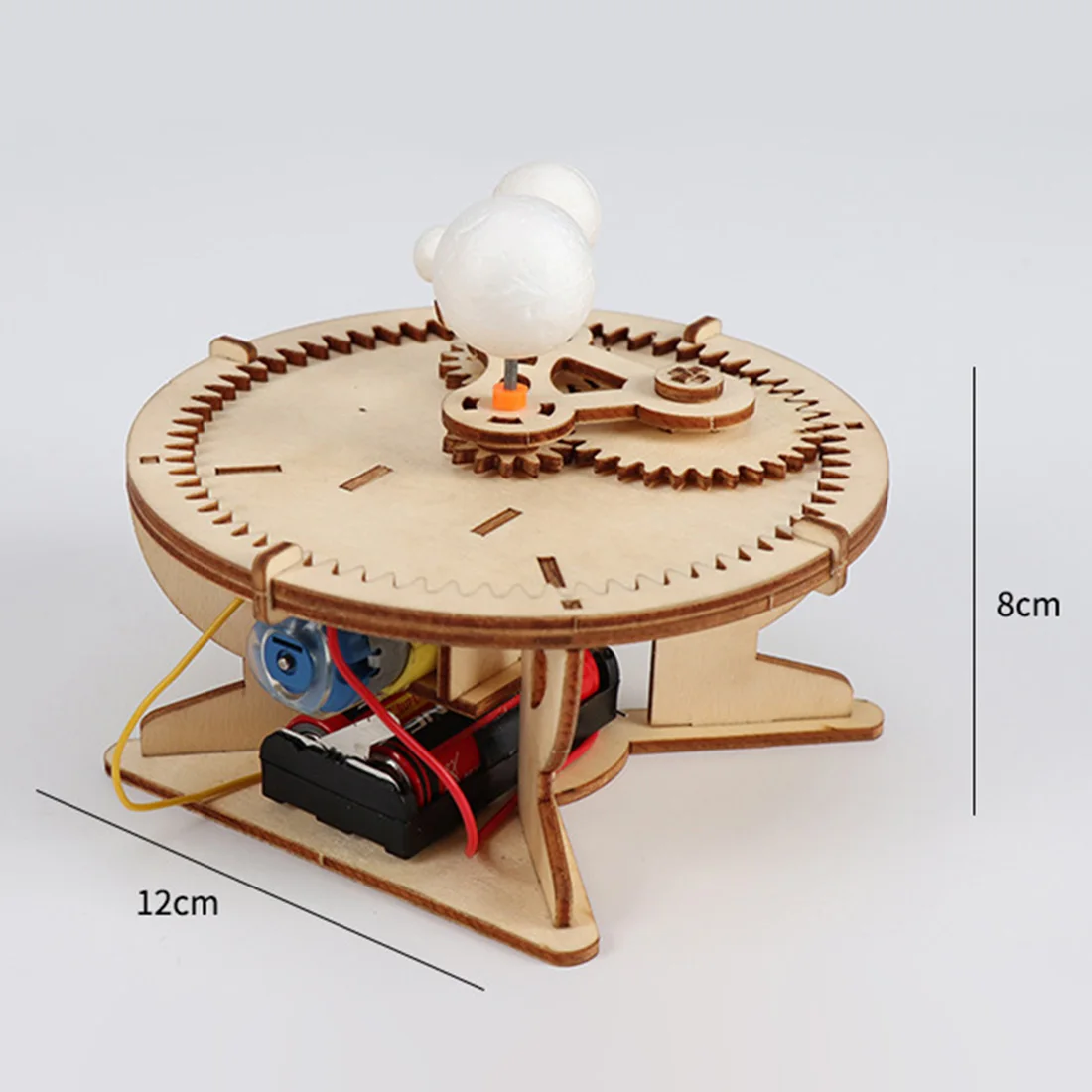DIY Sonce-Luna-Zemlja Tekaški Model Znanost Eksperiment Sestavljanje Puzzle Igrača Za Študente Otroci Diy Izobraževalne Znanosti Kompleti
