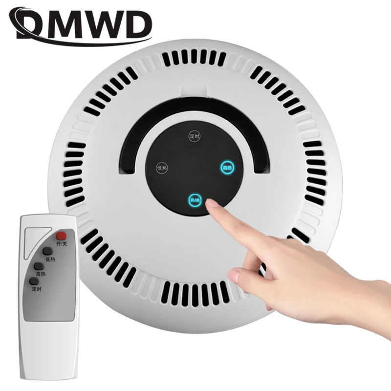 DMWD 2000W gospodinjski električni grelec vse okoli vroče veter fan daljinsko upravljanje Nastavljiv Termostat Prostor Toplejše Zaprtih za zimo