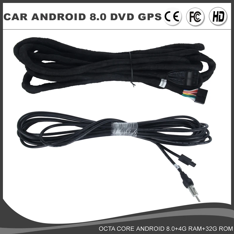Dolg kabel za BMW E39 E53 X5 z izvirno monitor/navigacija DSP sistema Za Avto Android 10/9/8.0 Spremembo RADIJSKI ADAPTER