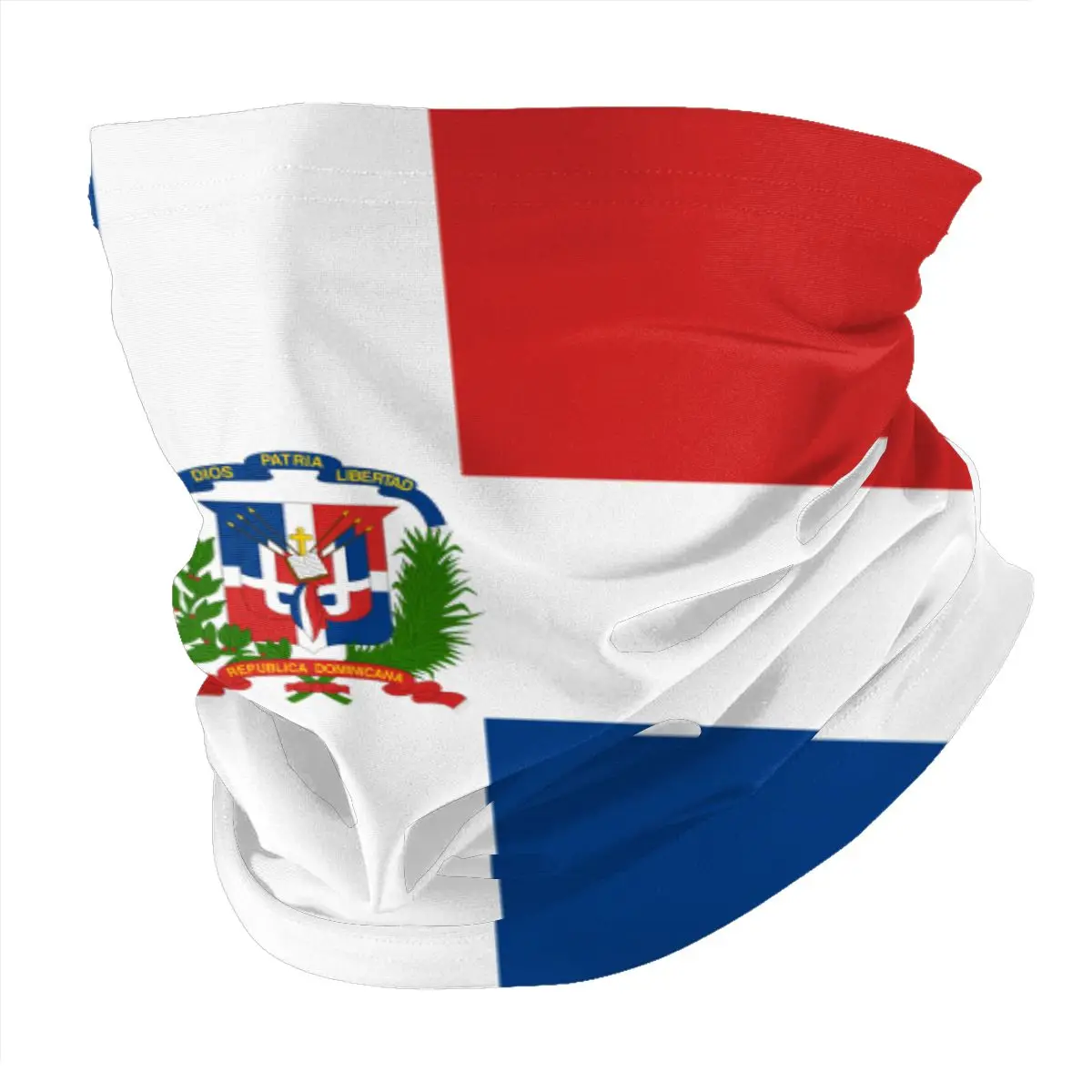 Dominikanska Republika Zastavo Obraz Šal Z 2 Kos Filter Večnamenski Headscarf glavo jahanje masko