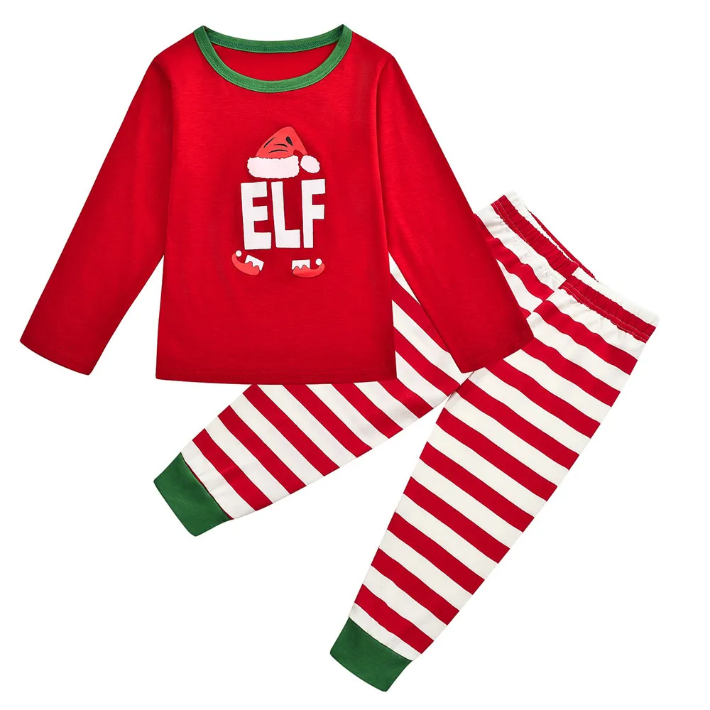 Družinski Božič Pižamo Določi Modni Odrasli Otroci Pižame 2020 Božič Družinski Ujemanje Sleepwear Kaj Elf Družino More