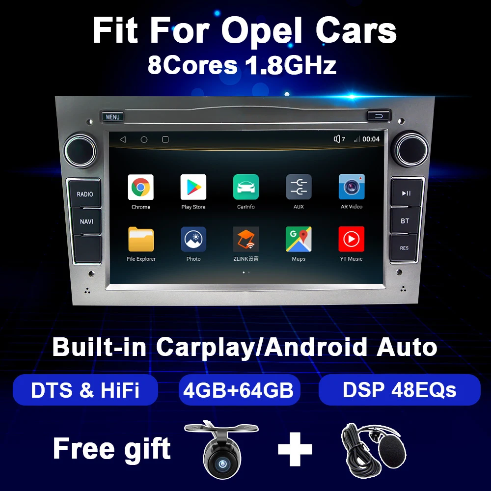 DTS DSP Android Avto Radio Za Opel Astra H, G, J Vivaro Zafiri B Vectra C Corsa D C Meriva Autoradio Stereo Multimedijske GPS 2 Din