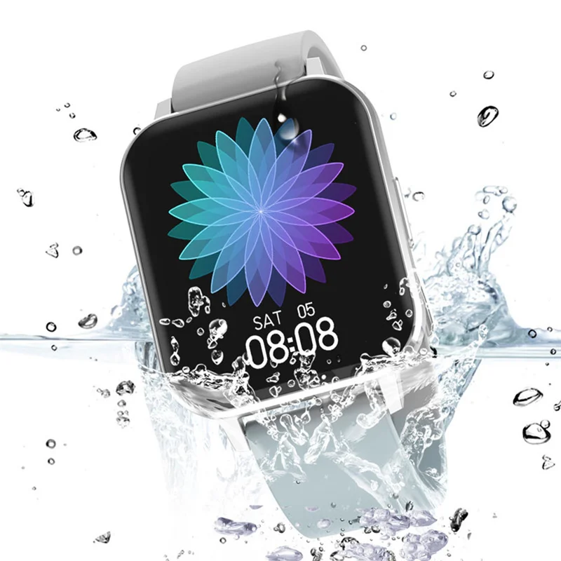 DTX Pametno gledati Moške IP68 EKG Smartwatch Android Multi-Športni Način Krvni Tlak Kisika Relojes ročno uro VS IWO 13 T500