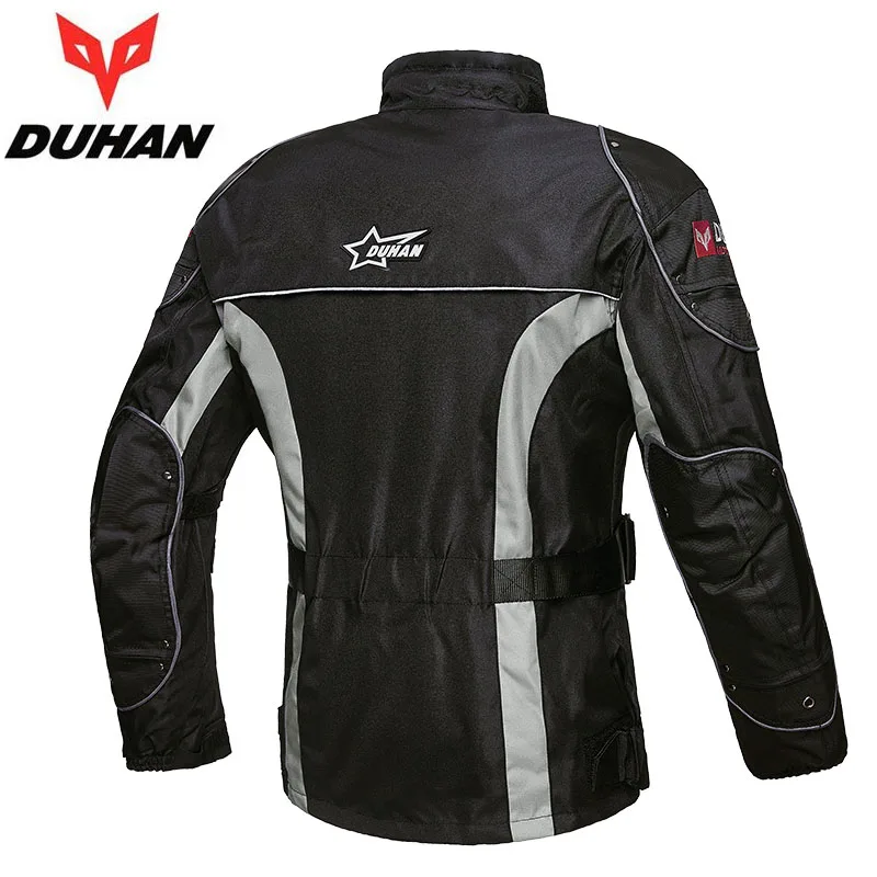 DUHAN avtomobilske Dirke Motociklističnega suknjič hlače s toplo podlogo motocikla windproof wearproof oxford krpo oblači plašč