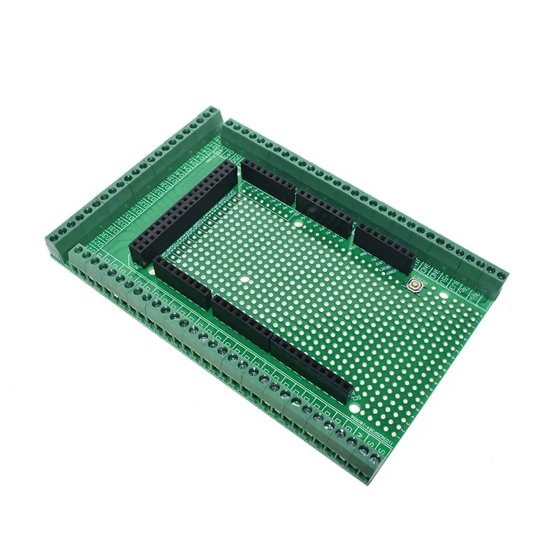 Dvojno strani PCB Prototip Vijak Terminal Blok Ščit Odbor Komplet Za MEGA-2560 Mega 2560 R3 R3 Mega2560