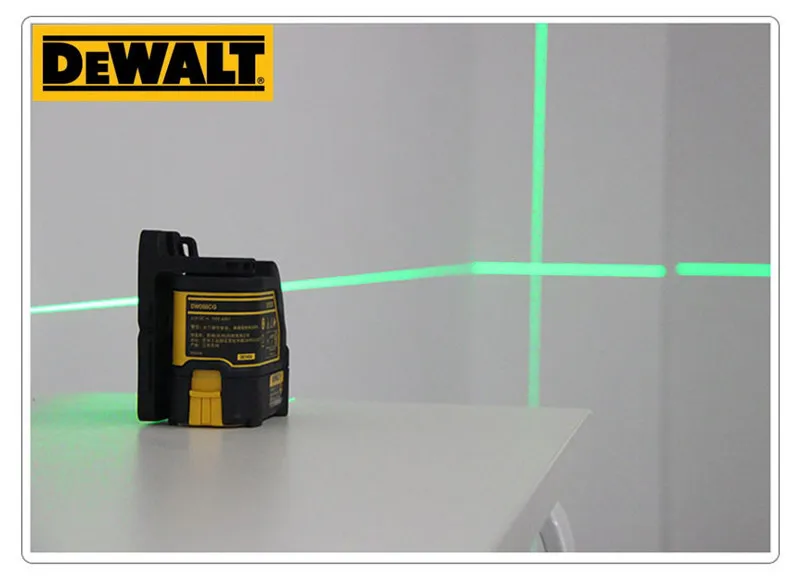 DW088CG DeWalt za samodejno Anping cross laser dve ravni-line zeleno luč visoko natančnost line kolesa