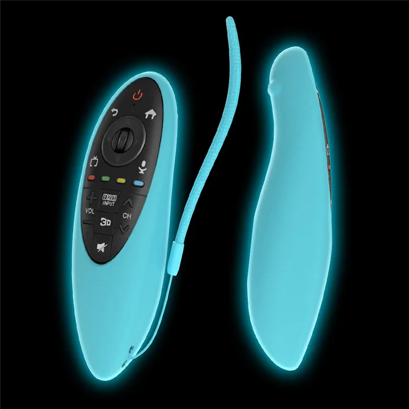 E-MR500 Daljinski upravljalnik Zaščitna Primerih za LG Čarobno OLED Smart TV SIKAI Silikonski Pokrov Črna Rdeča Modra Z Vrvica za opaljivanje tega Anti-Slip