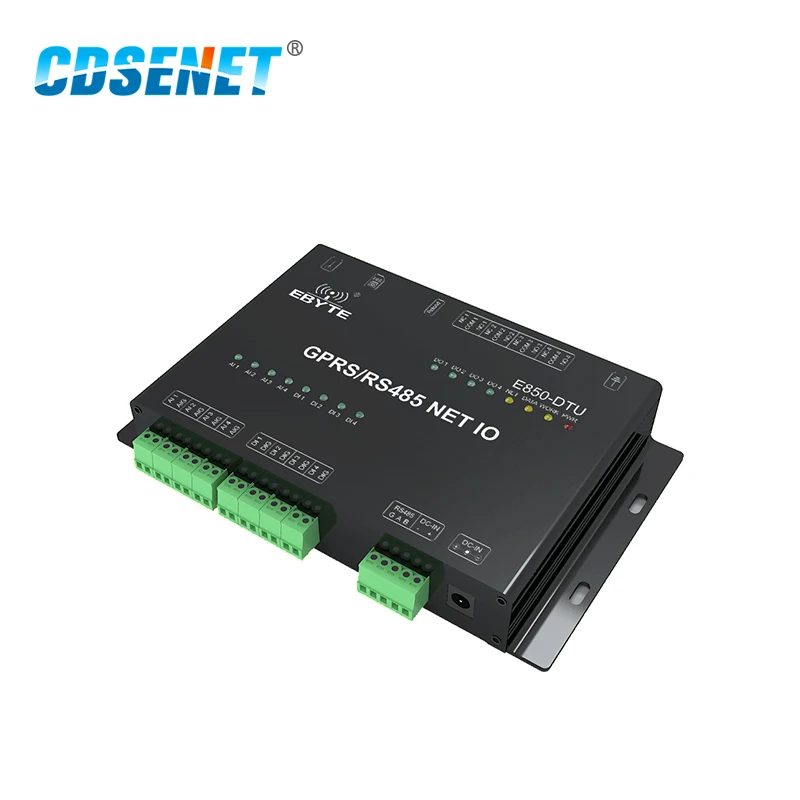 E850-DTU(4440-GPRS) GRPS Modem ModBus RTU TCP 12 Kanalnega Omrežja IO Krmilnik RS485 Vmesnik