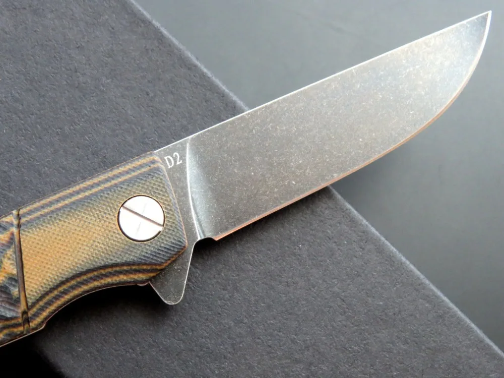 Eafengrow EF70 58-60HRC D2 Rezilo G10 Ročaj Zložljiv nož za Preživetje Taborjenje orodje Lov Žepni Nož taktično eos prostem orodje