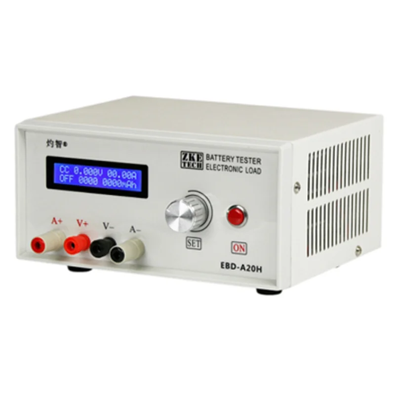 EBD-A20H Elektronski Obremenitev Zmogljivost Baterije Napajanje Polnjenje Glavo Tester Praznjenje Oprema za Praznjenje Meter Instrument