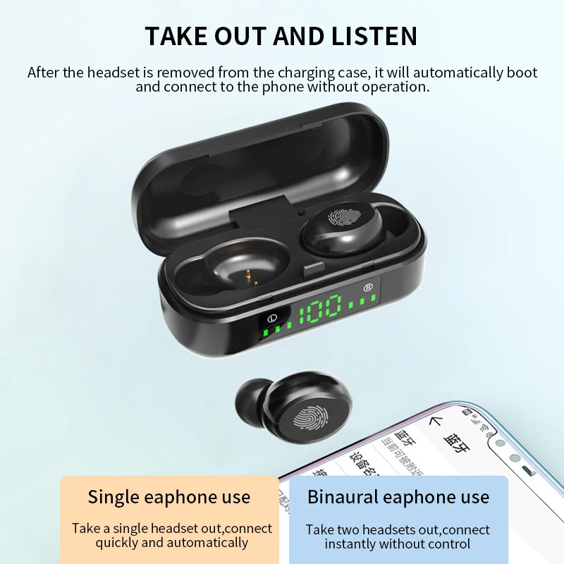 Ecouteur Bluetooth Brezžične Slušalke fone de ouvido Slušalke, Mobilni Hrupa Preklic Gaming Slušalke za Iphone Xiaomi