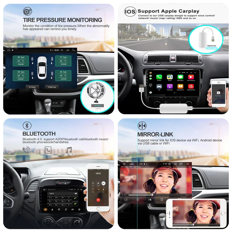 EKIY 2.5 D IPS Android 9.0 Avto Radio 1G+16 G GPS Navi Za Chevrolet Aveo 2 za obdobje 2011-Auto Stereo Audio, Video Predvajalnik, FM Wifi Videor