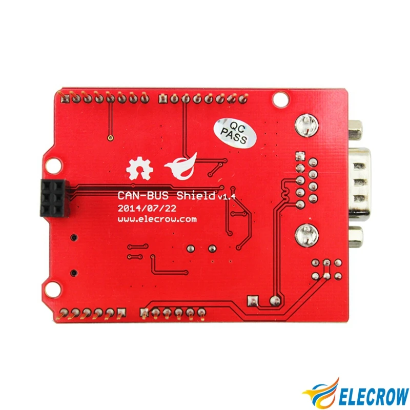 Elecrow CAN-BUS Ščit za Arduino Mega Leonardo Microchip MCP2515 LAHKO Krmilnik Sprejemnik Kartica MicroSD DIY GPS Povezavo