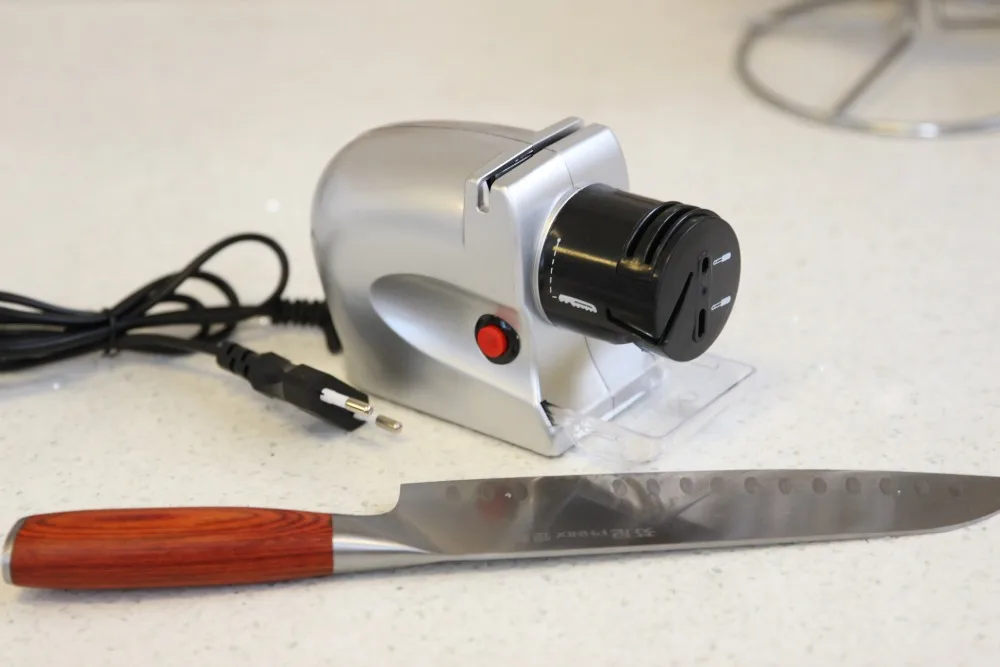 Električni Nož Ostra 220V 18W Gospodinjstvu Prenosni Hiter Profesionalni Nož Ostra Kuhinjski Pripomočki Material Brušenje Orodja