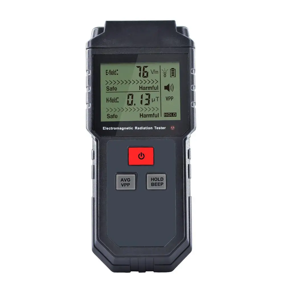 Elektromagnetno Sevanje Tester Števec Digitalni LCD Detektor EMF Instrument Detektor za Merjenje Za Mobilni Telefon, Računalnik