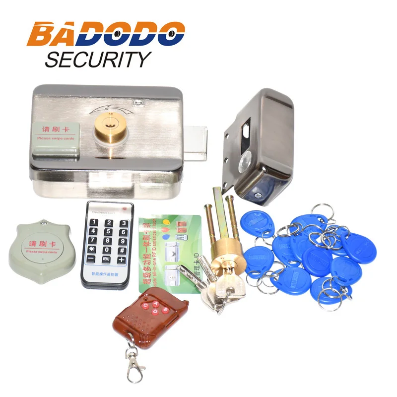 Elektronski RFID Vrata Zaklepanje/Pametna Električna Stavke Ključavnico Magnetno Indukcijo Vrata Vstop Dostop do Sistema za Nadzor y 15 oznako daljinski upravljalnik