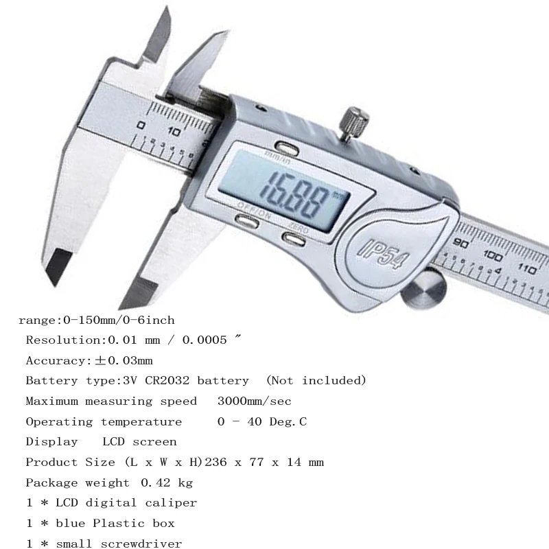 Elektronski vernier kljunasto merilo za izbiranje merilnik orodje za kljunasto merilo 0-150mm Vladar elektronski lcd kaliper Mikrometer elektronsko digitalno kljunasto merilo