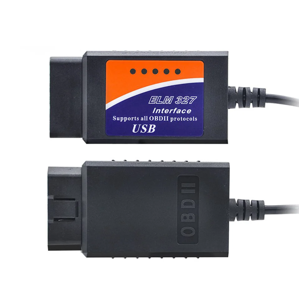 ELM327 V 1.5 USB Vmesnik Diagnostične Kode OBD2 Optičnega MINI ELM 327 Podporo CAN-BUS vse OBD-II Protokoli za Več Avtomobilov
