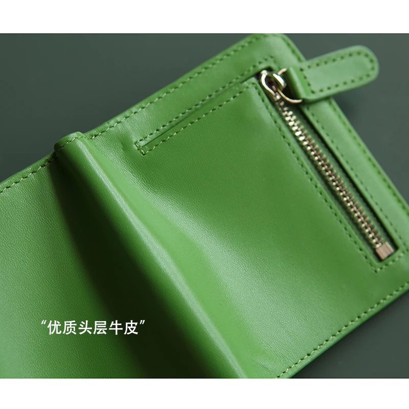EMMA YAO Originalna usnjena denarnica ženska modna oblikovalka denarnice, ženske