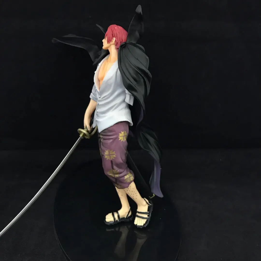 En Kos 19 cm Anime Slika Steblom Grand Skladu Bitki Nad Dome Rdeče Lase PVC Dejanje Slika Zbirateljske Model Igrače Lutka