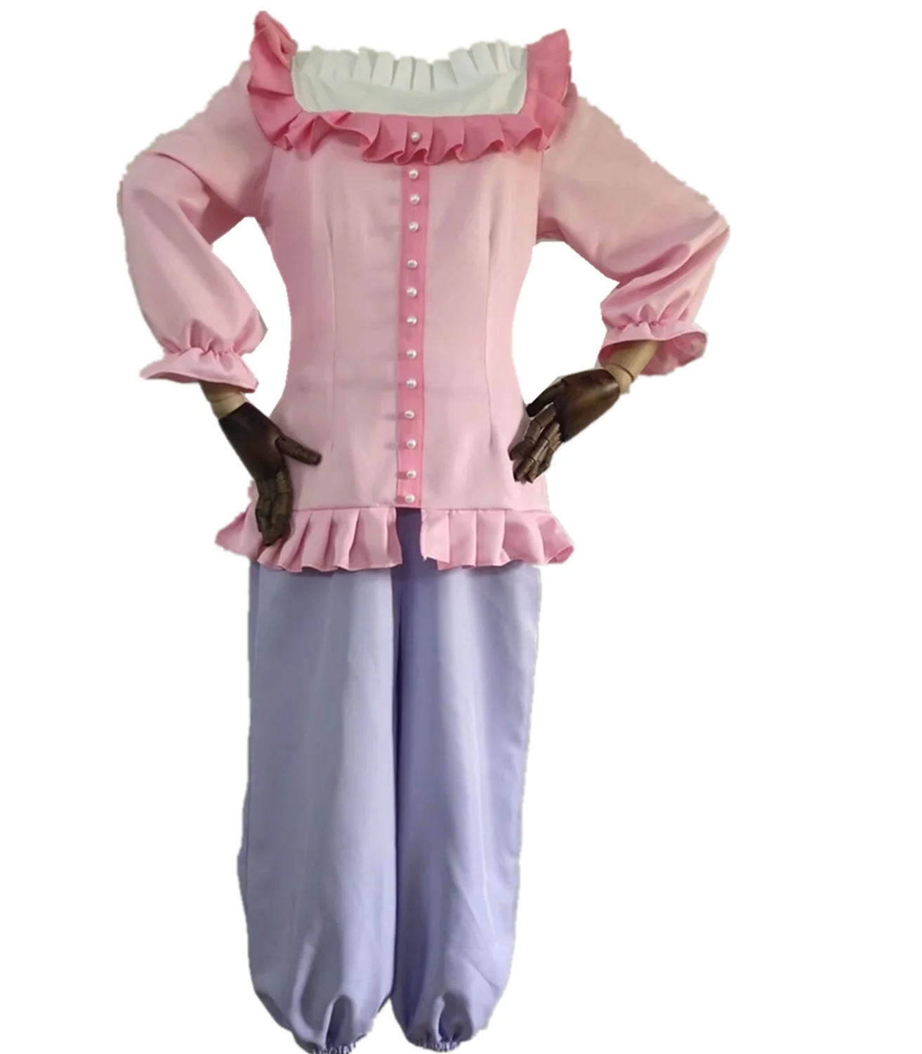 EN KOS cos Charlotte Puding anime ženska, cosplay Visoke kakovosti college enotno kostum celoten set Top + hlače