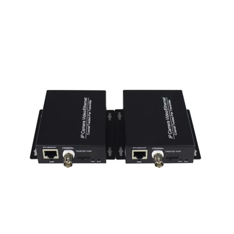 En Par Ethernet IP Extender Nad Nagovoriti HD Omrežja Kit EoC Koaksialni Kabel Prenos Extender za Varnost CCTV Kamere