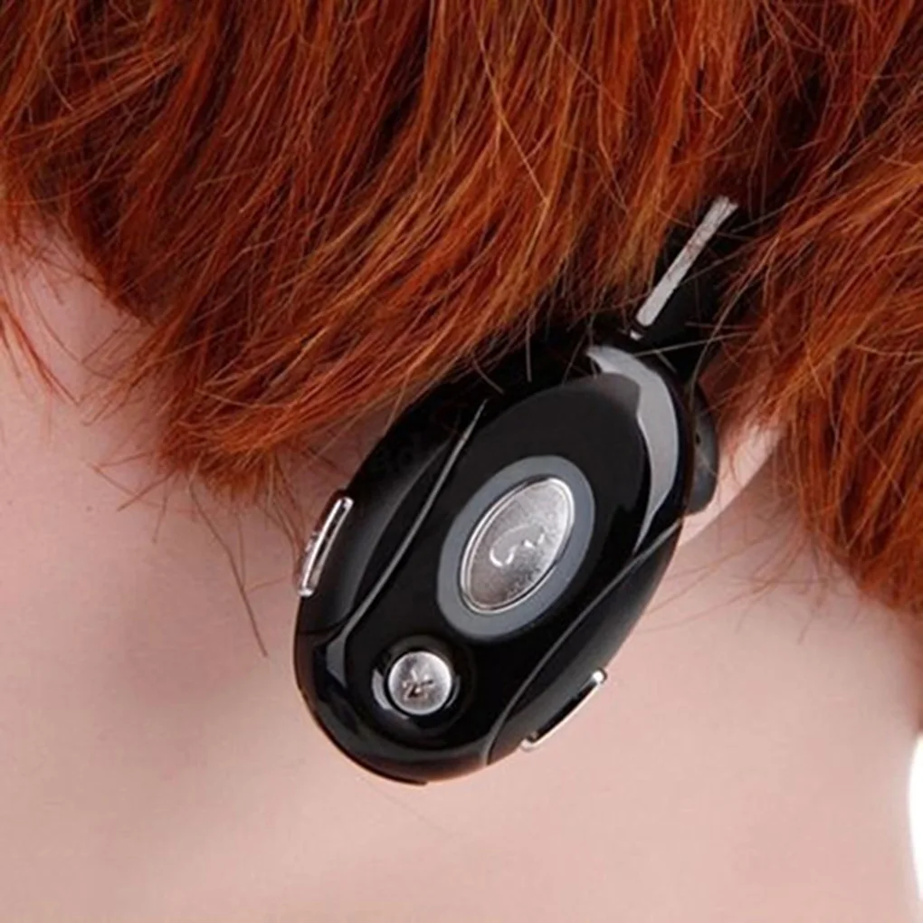 Enem Ušesu, Zložljive Slušalke Bluetooth Brezžične Čepkov Dolgotrajno Klic Answearing Mic Izklop Slušalke