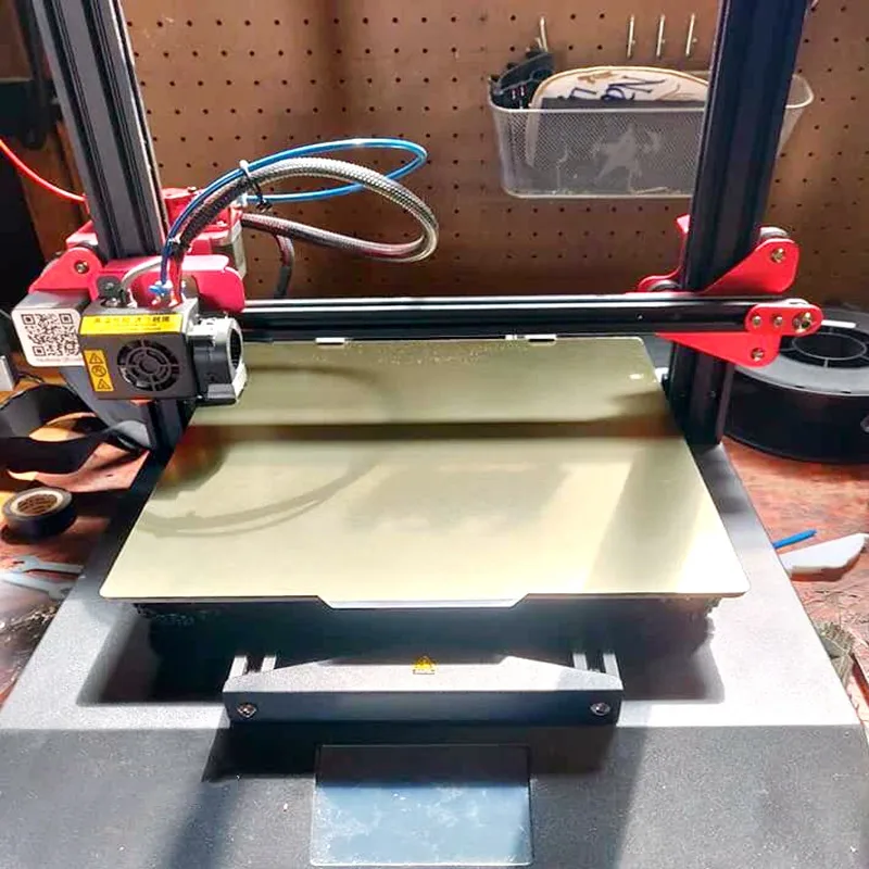 ENERGIČNA 3D Tiskalnik deli 310x310mm Odstranitev Spomladi Jekla PEI Flex Plošče Platformo Toplote postelja+Magnetni Vroče Raztegljiv trak za CR-10 10