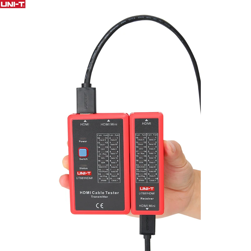 ENOTA UT681HDMI HDMI-Mini Kabel Tester Omrežni Kabel Tracker LED Zaslon Ročni/Samodejni Izklop