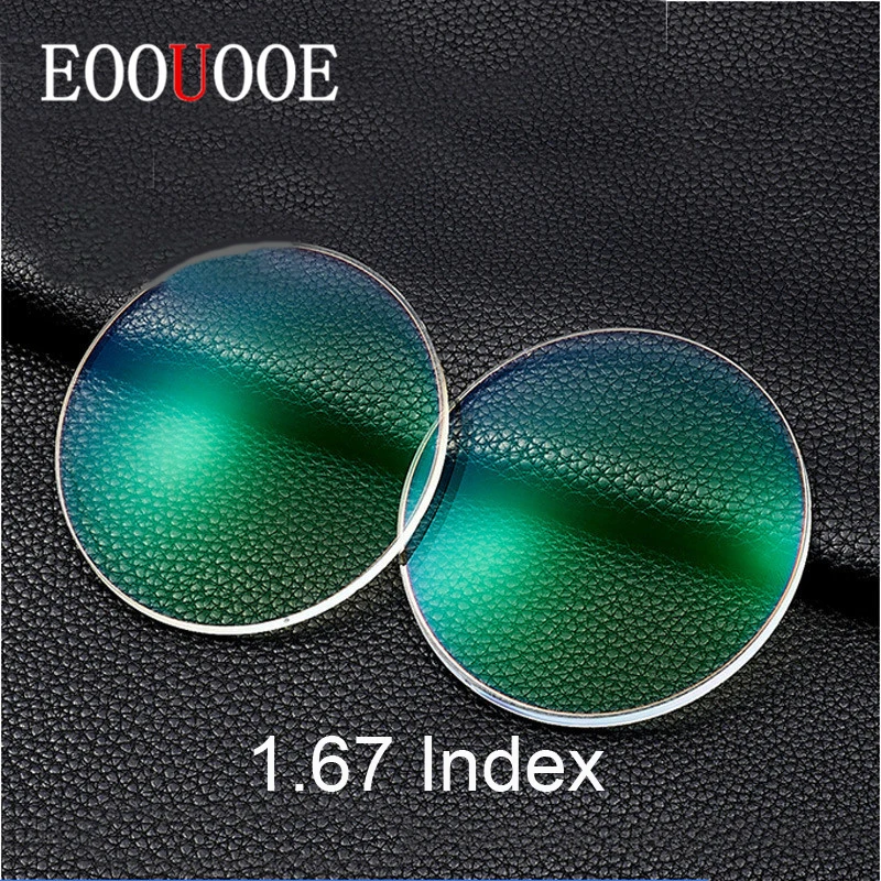 EOOUOOE 1.67 Indeks Smolo Asferični Očala za Kratkovidnost Daljnovidnost Presbyopia Očala Transpar Lente Gafas Recept Leče