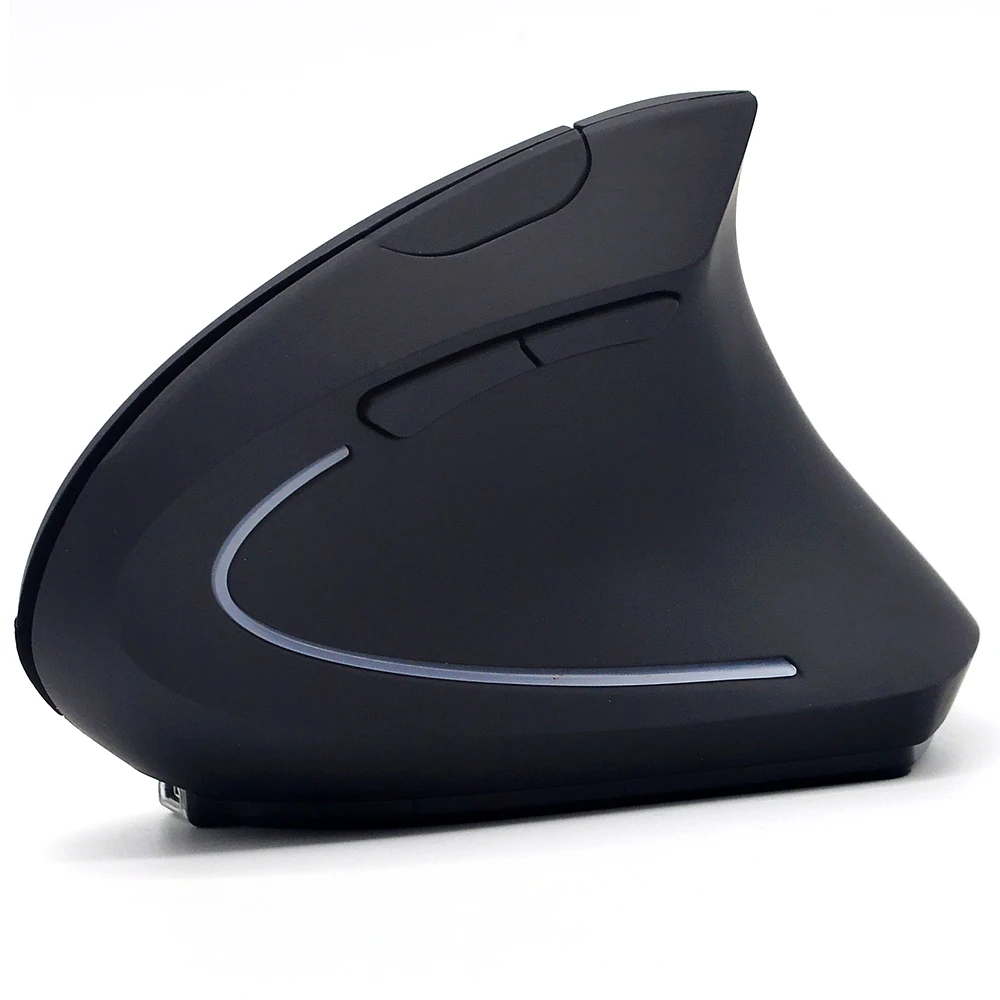 Ergonomska Navpično Brezžične Miške (Desni/Levi Strani Računalnik Gaming Miška Miši 5D USB Optična Miška Igralec Mause Za Laptop PC Igre