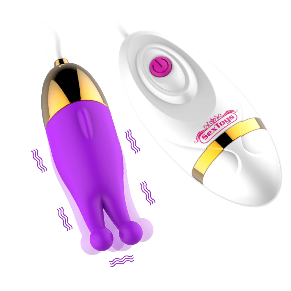 Erotično Mini Bullet Vibrator Vaginalne Tesen Vaja Skok Jajca Klitoris Stimulator 12 Hitrost Ženska Masturbacija Sex Igrače Za Ženske