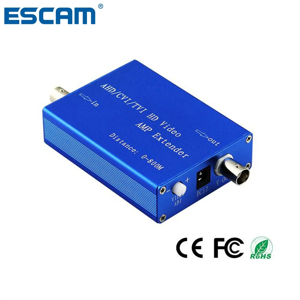 ESCAM Nove Vroče HD AHD/TVI/CVI Kamere Koaksialni Video ojačevalnik Za 1080P AHD Varnostne Kamere, DVR Kompleti Video Converter