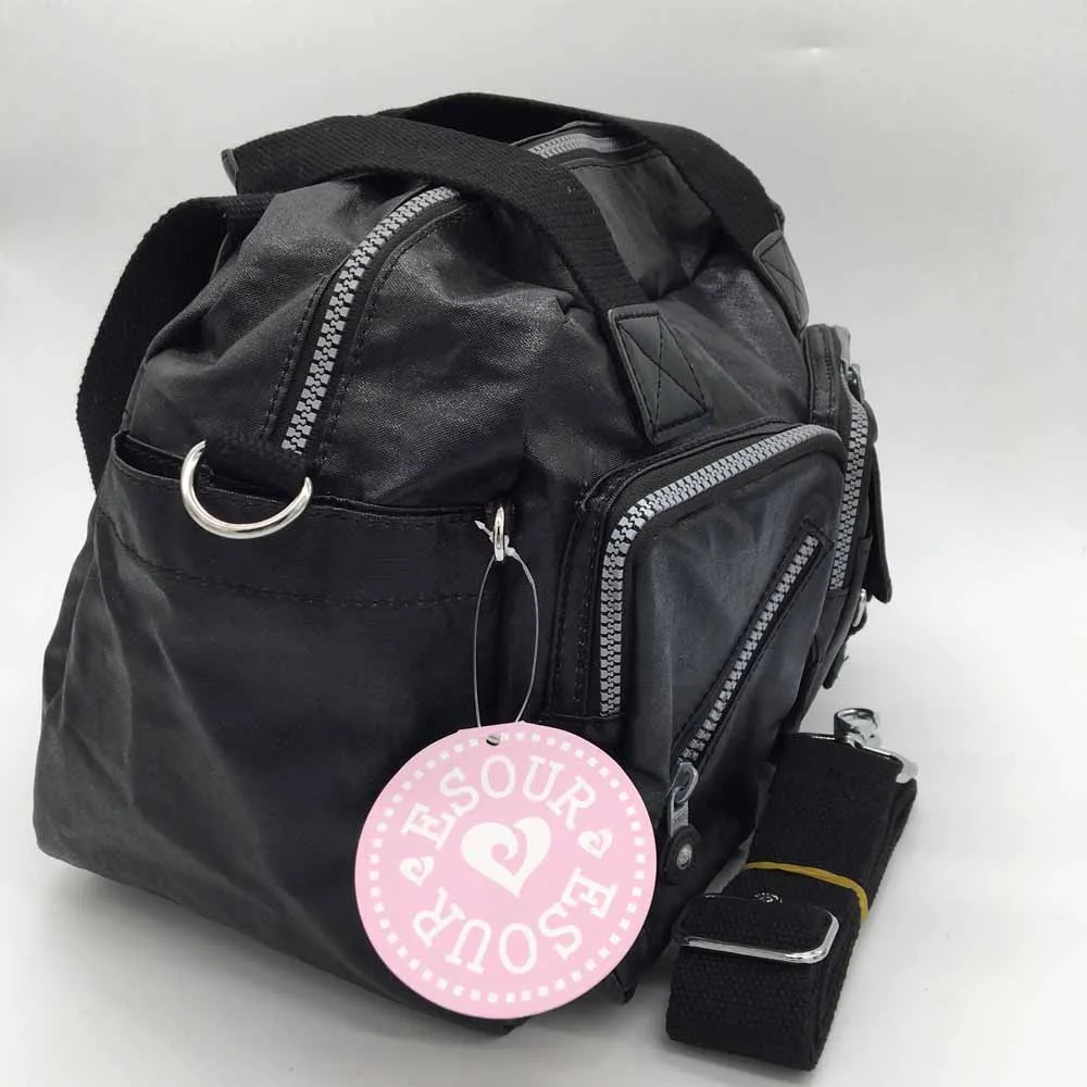 ESOUR ženske messenger vrečke kovinska barva crossbody torbe za ženske bolsa feminina nylon torba potovalna torba