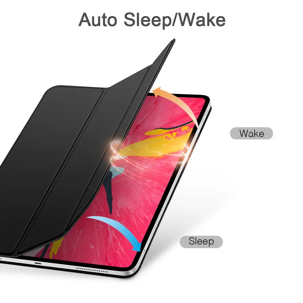 ESR Magnetno Ohišje za iPad Pro Za 12,9 2020 2018 Kritje Trifold Stojalo Auto Sleep/Wake Smart Cover za iPad Pro 11 Za 12,9 2020 Primeru